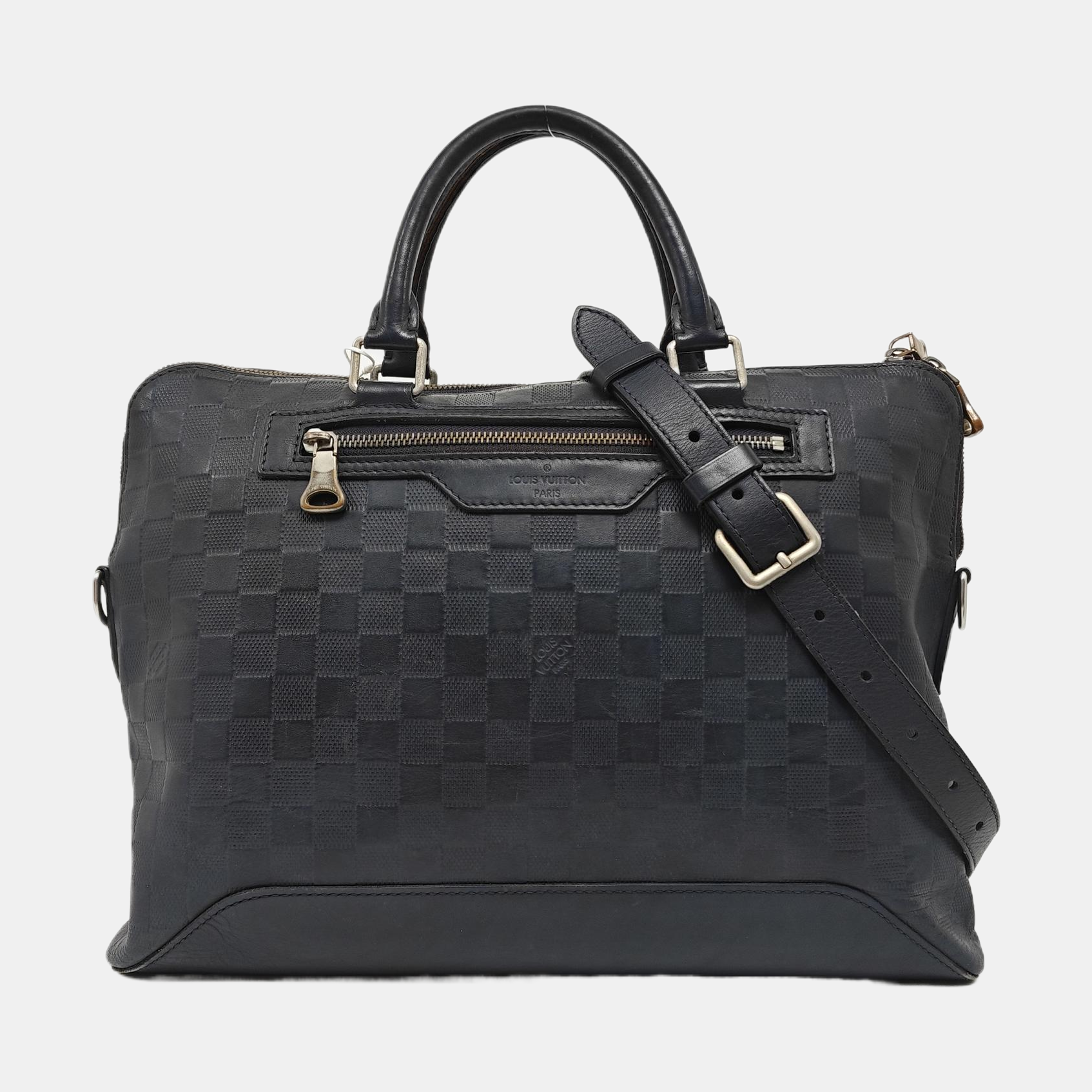 AVENUE Damier Calfskin Blue