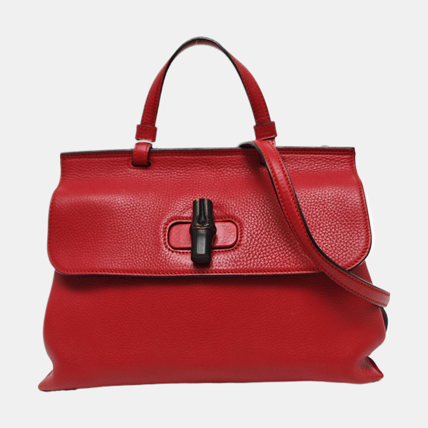 Daily Calfskin Red