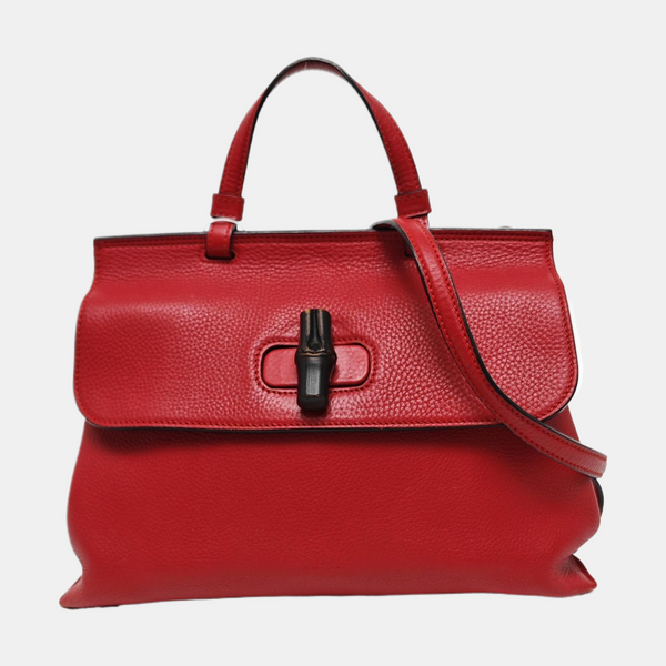 Daily Calfskin Red