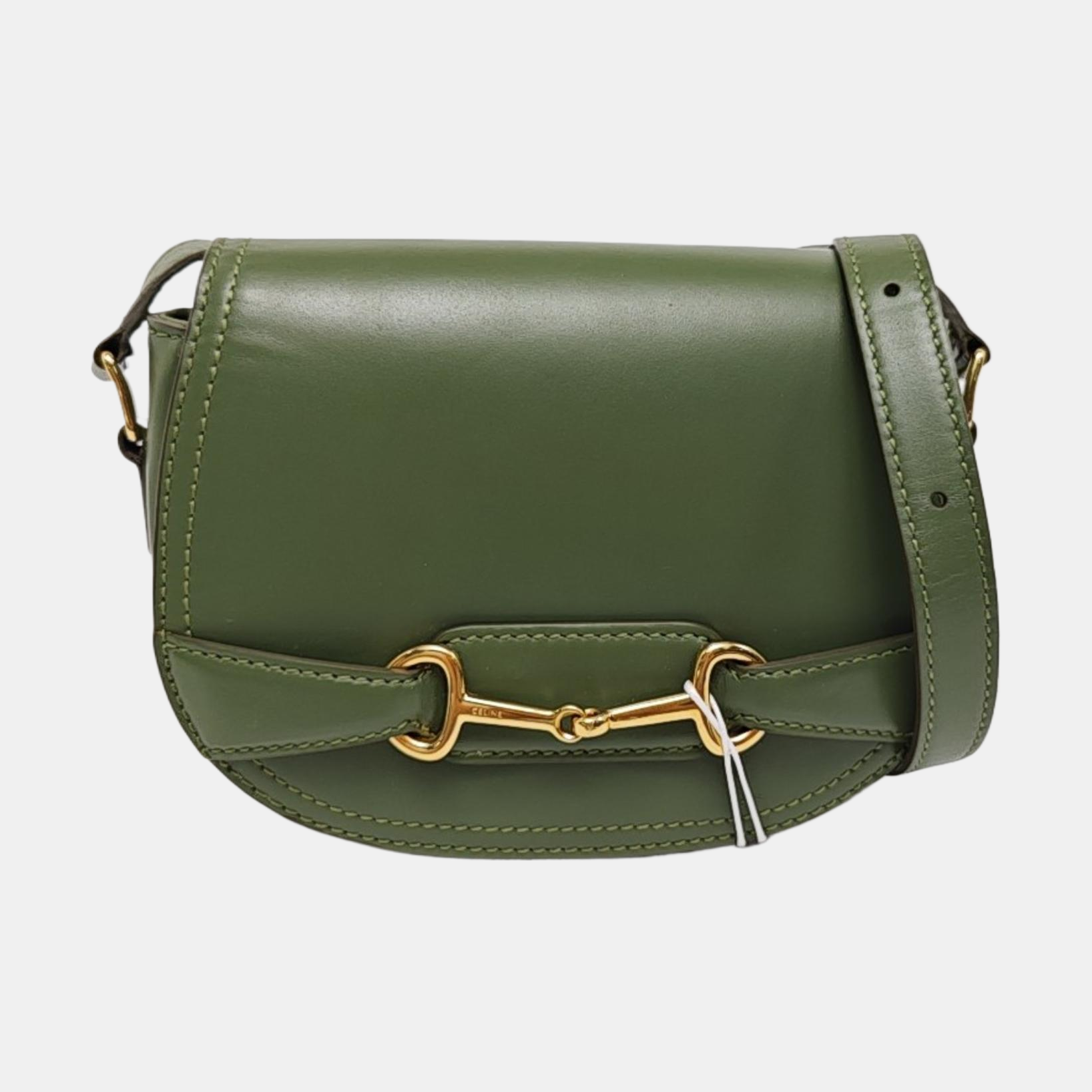 CRÉCY Small Calfskin Green