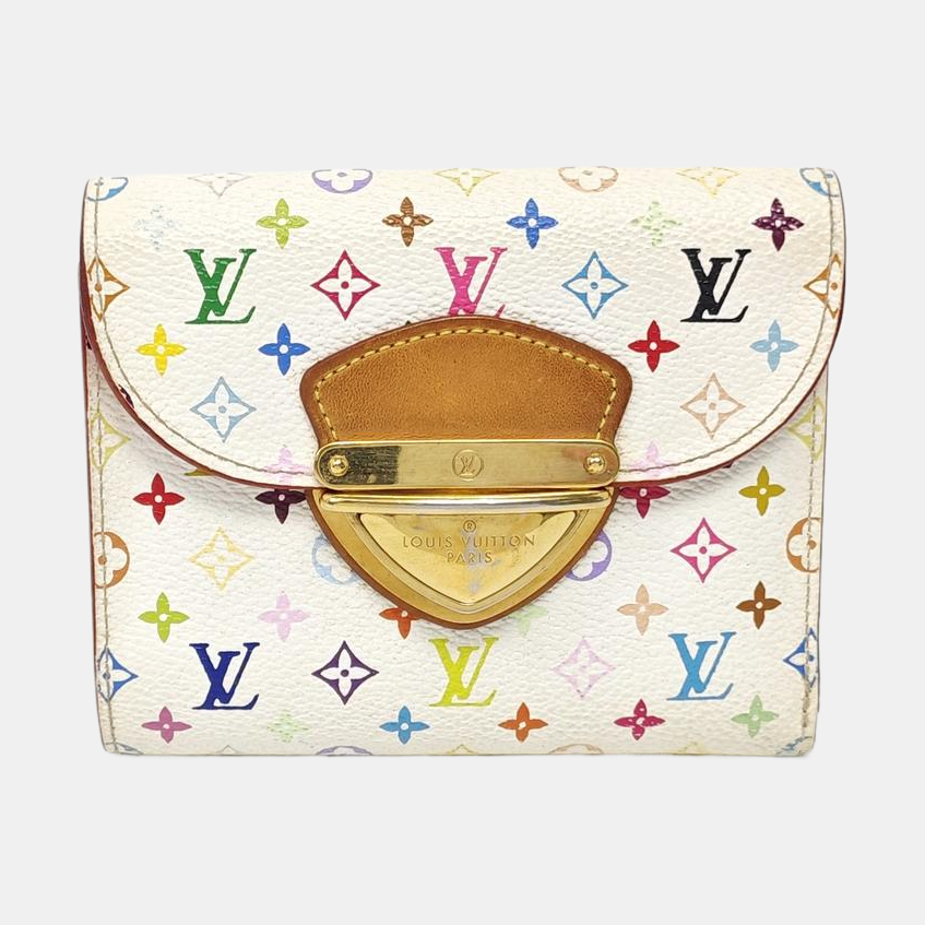LV × TM KOALA Monogram Coated Canvas White Wallet