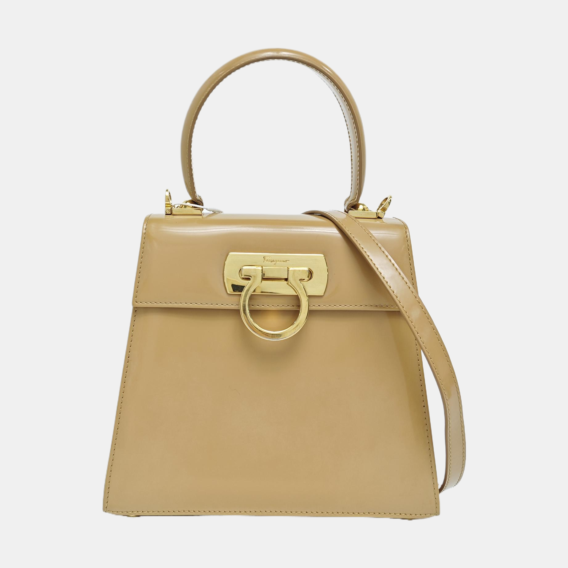 Kelly Small Calfskin Brown