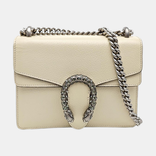 Dionysus Mini Calfskin White