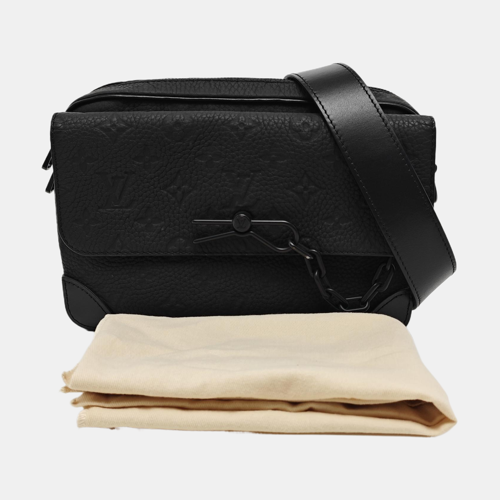 STEAMER Monogram Calfskin Black