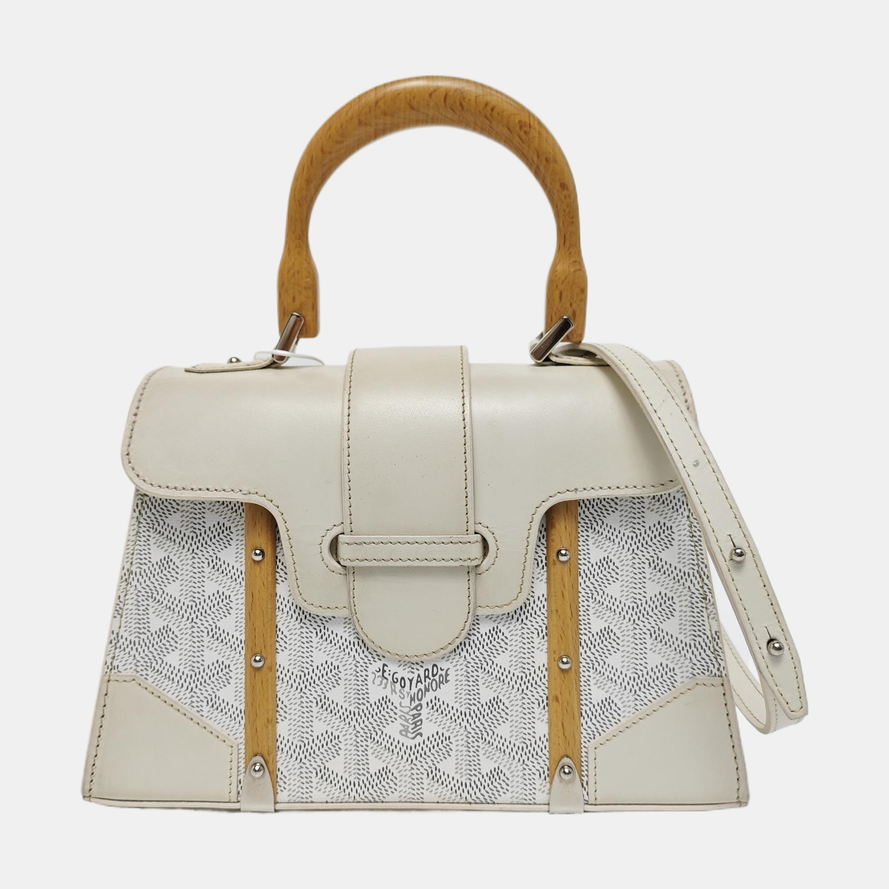 Saïgon Mini Coated Canvas White