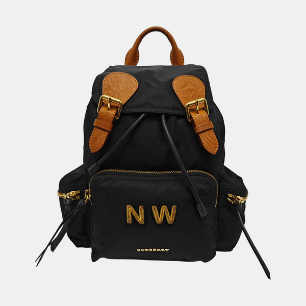 The Rucksack Medium Nylon Black