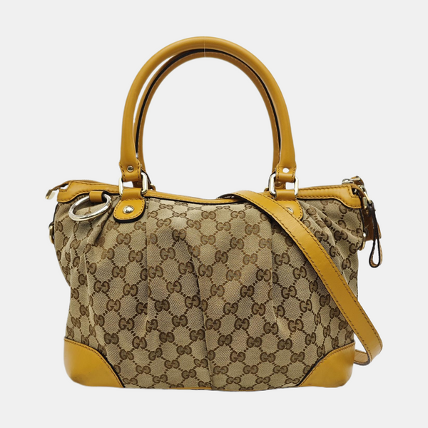 Sukey Monogram Fabric Brown