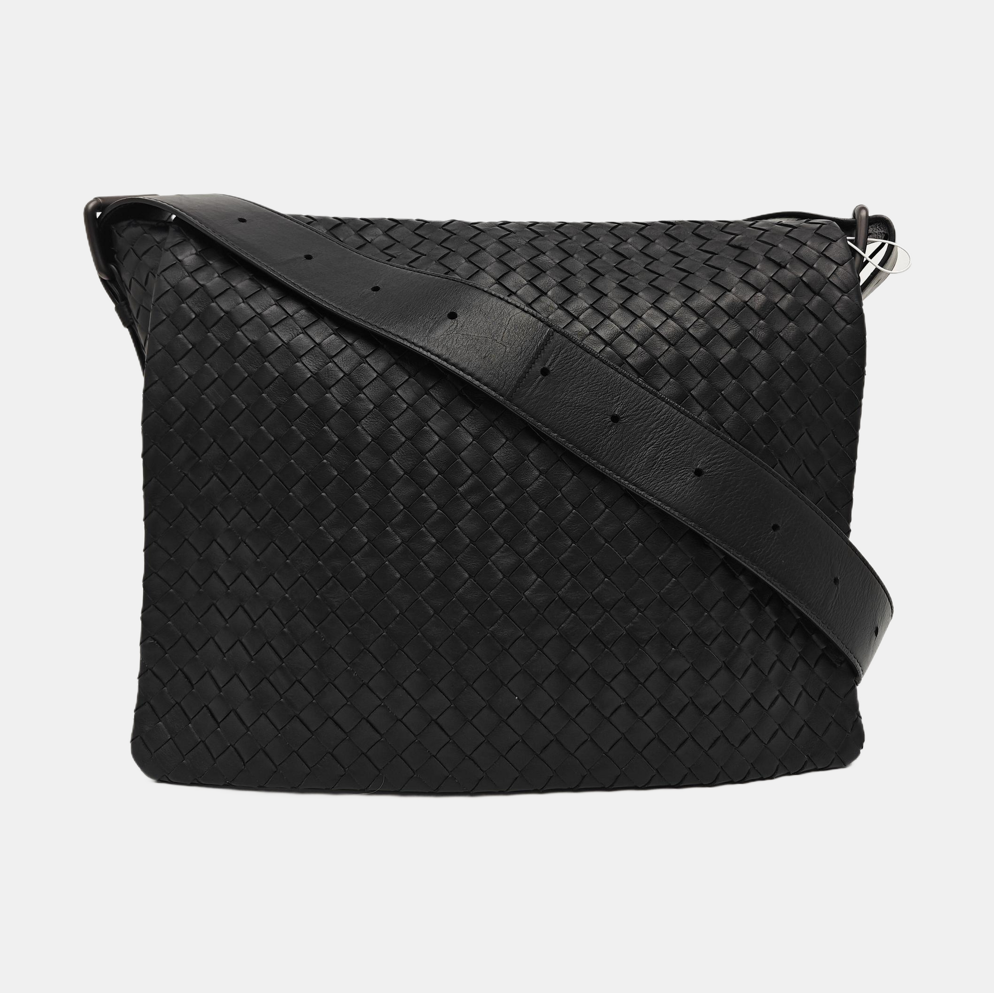 Calfskin Shoulder Bag Black