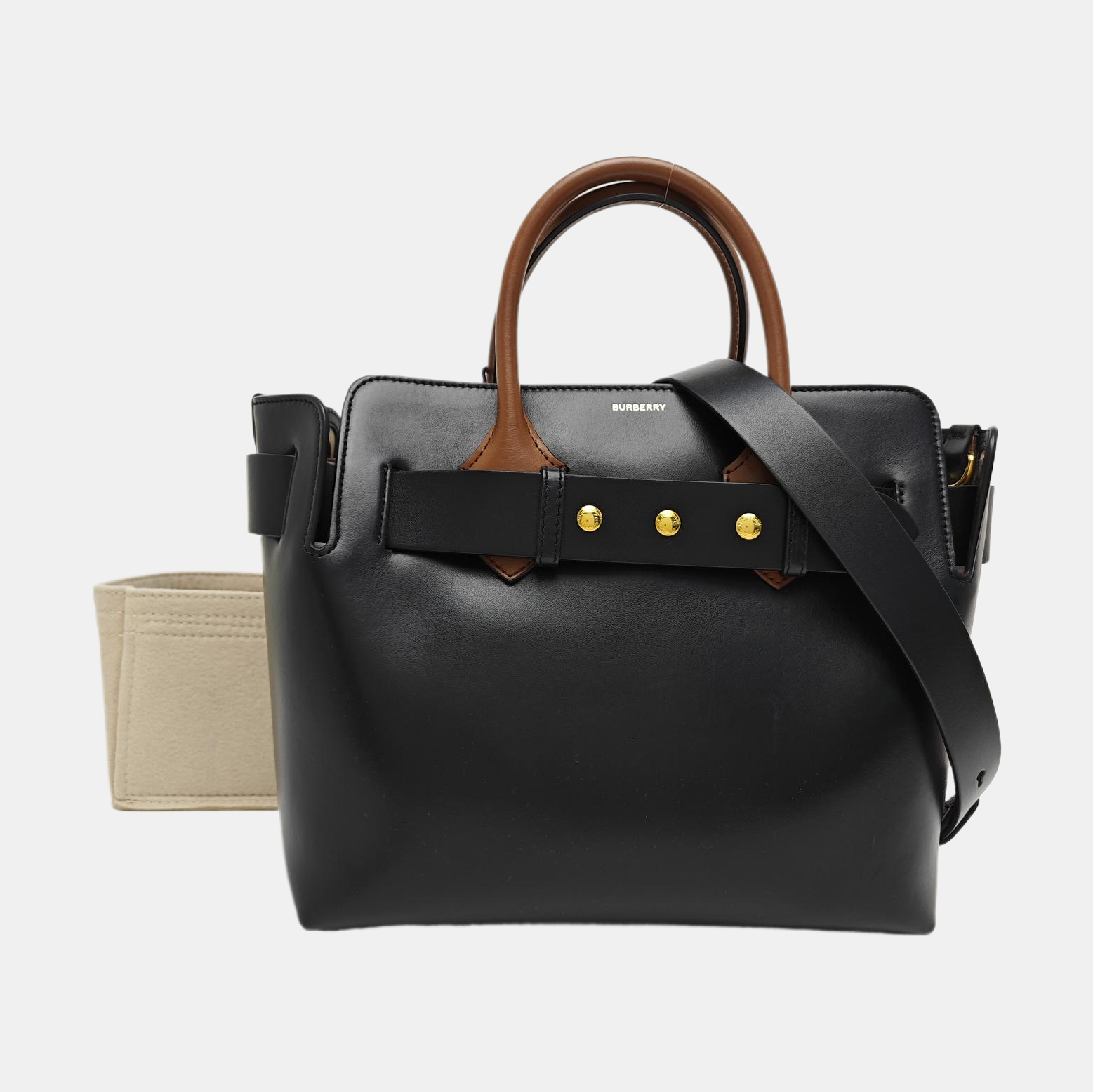 The Belt Small Calfskin Black