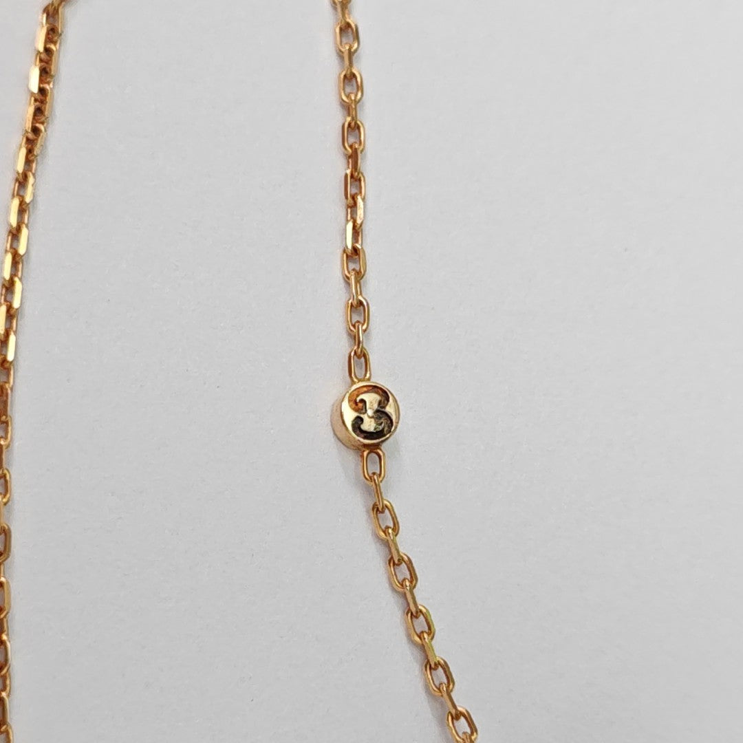 18k Gold Rose Gold Necklace