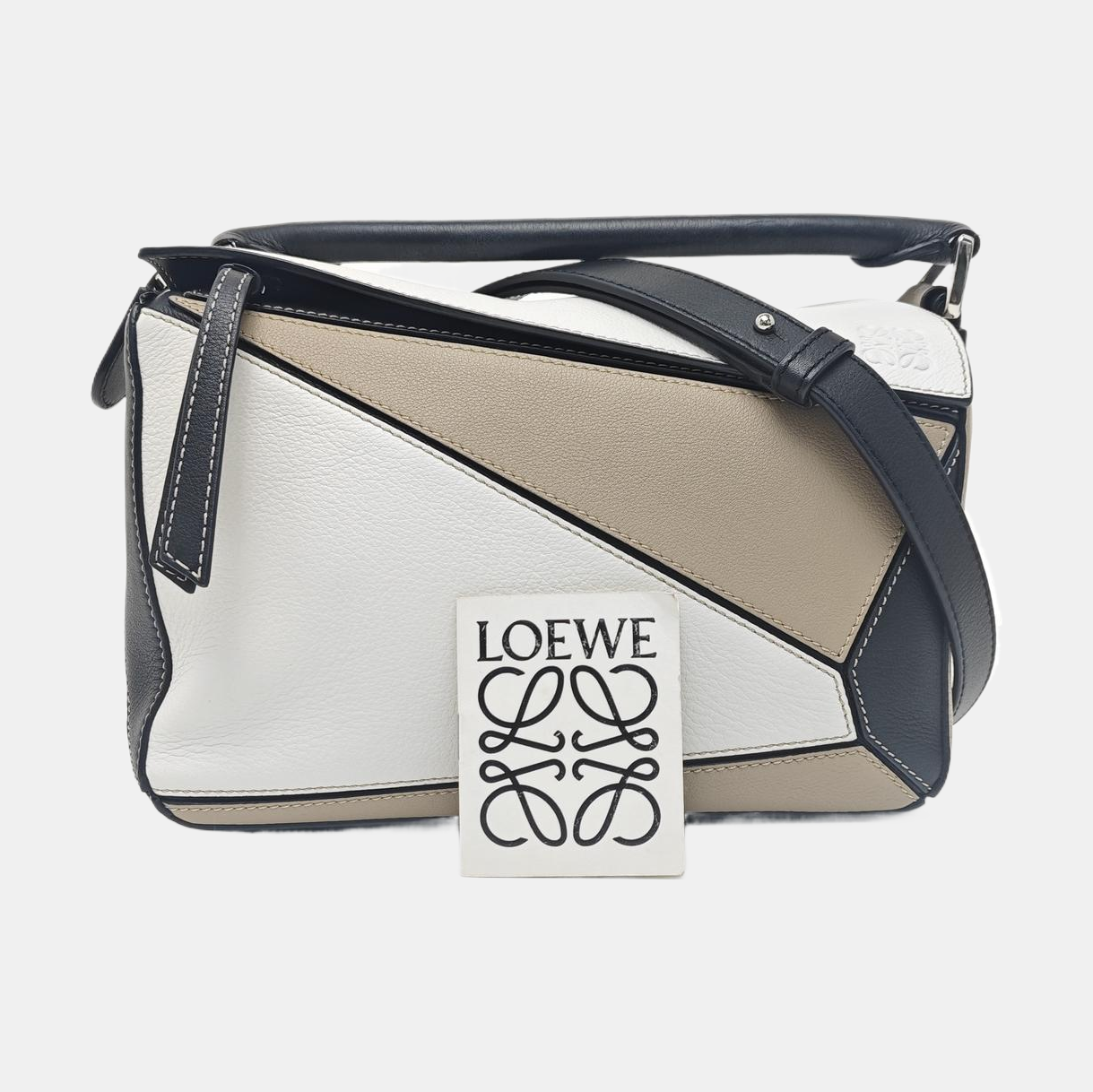 Puzzle Small Calfskin Multicolor