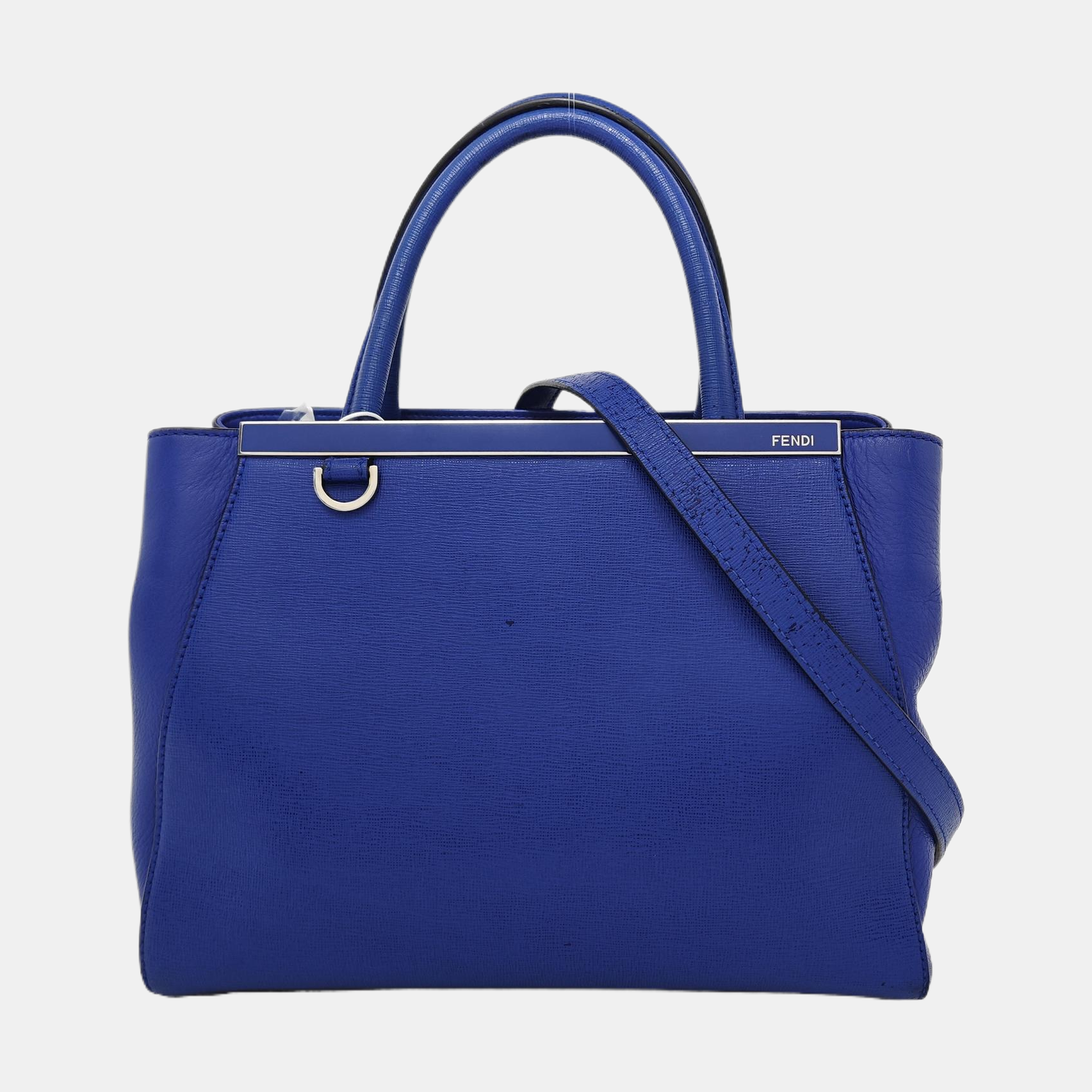2 Jours Small Calfskin Blue