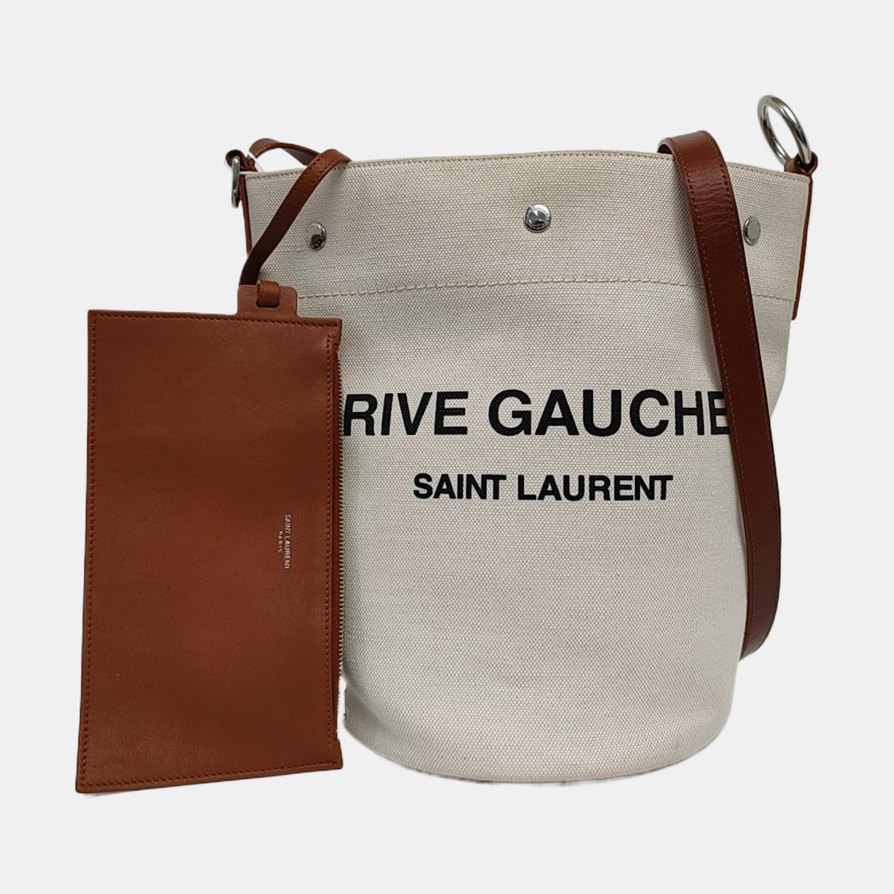RIVE GAUCHE Calfskin White