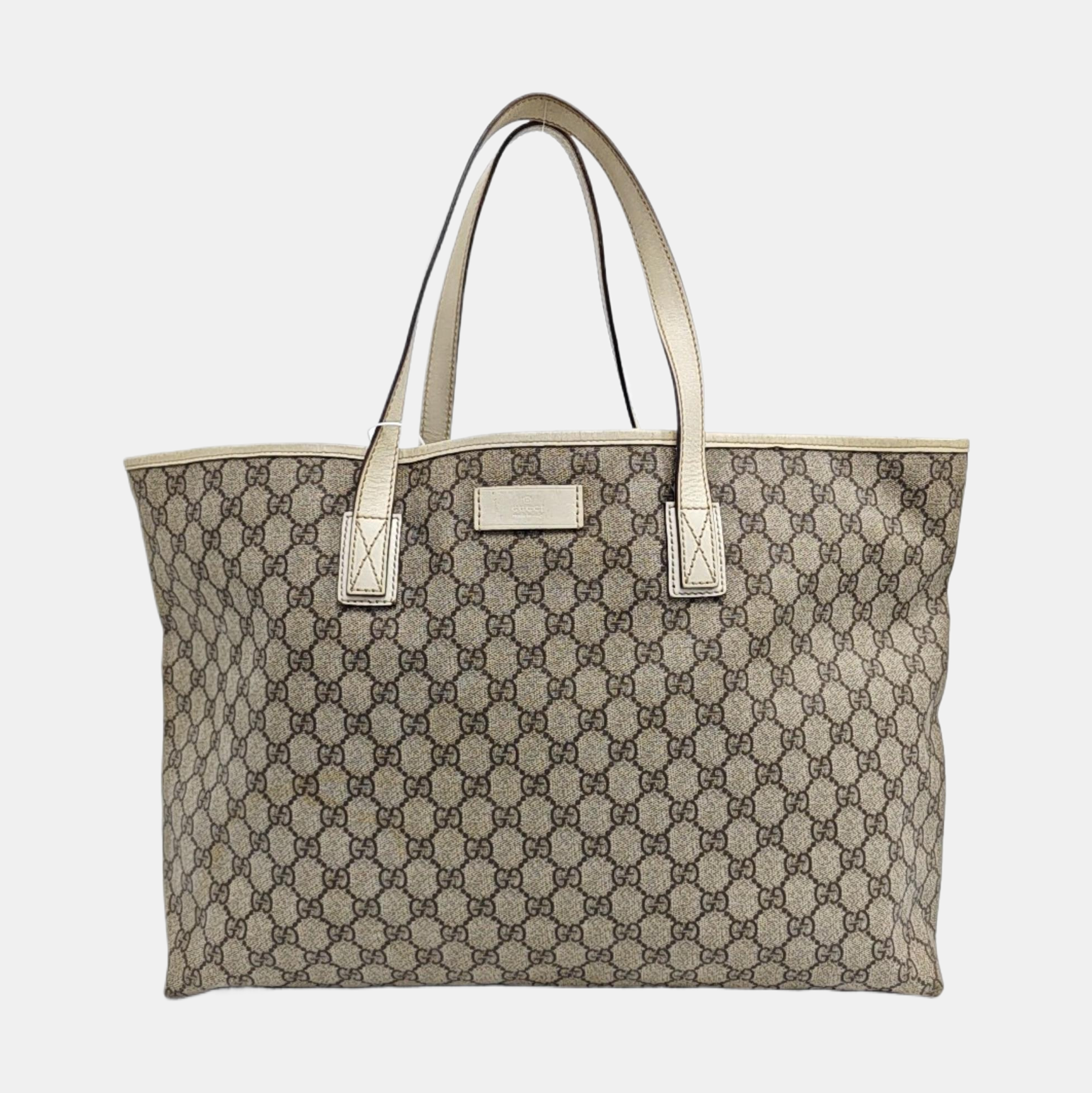 GG Imprime Monogram Coated Canvas Beige