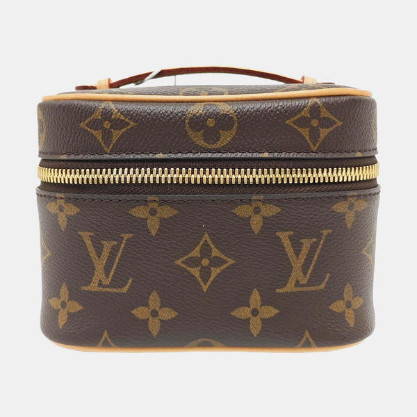 NICE Super Mini Monogram Coated Canvas Brown