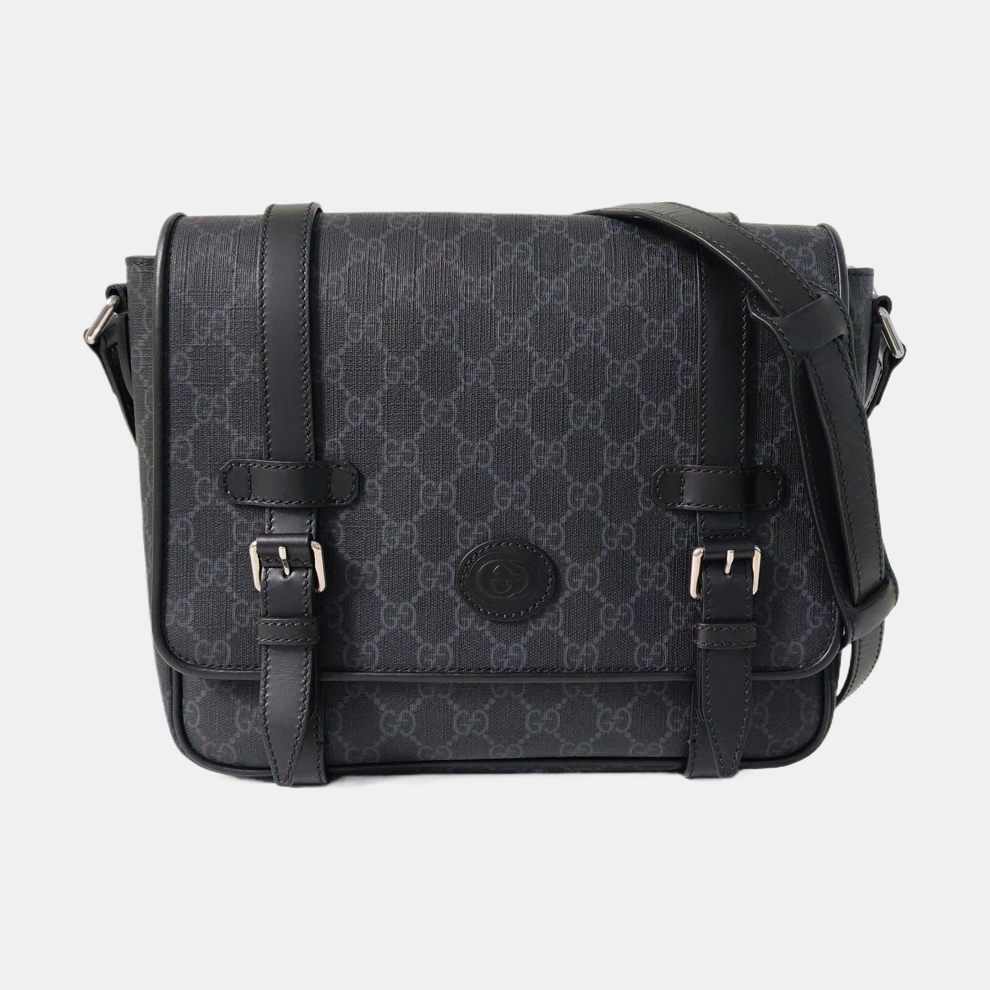 Monogram Coated Canvas Black