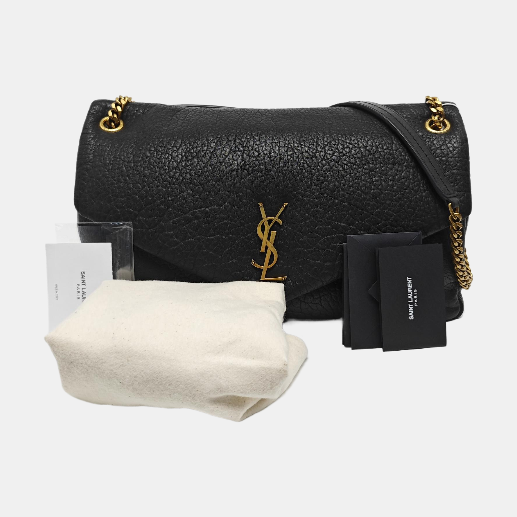 CALYPSO Large Lambskin Black