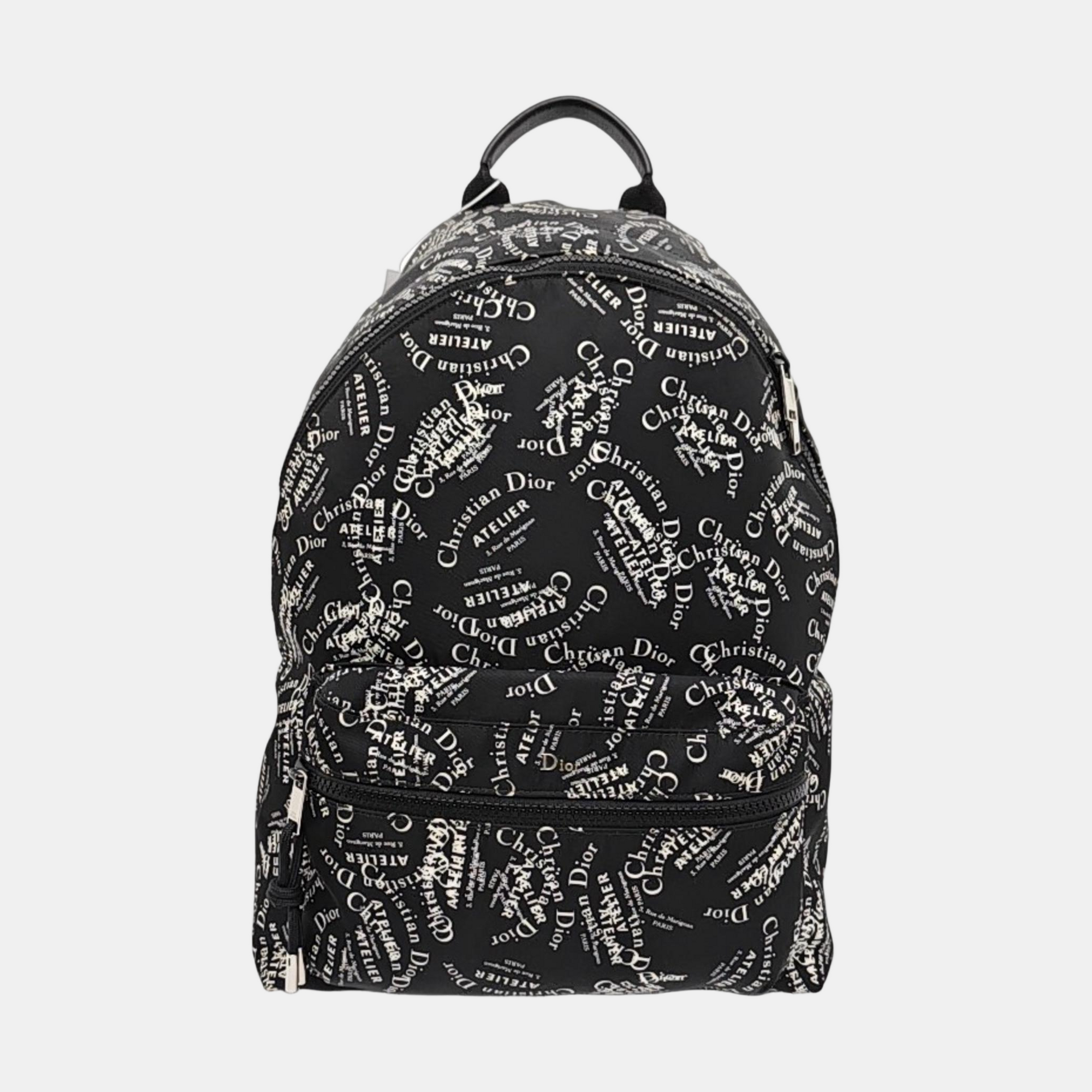 Fabric Backpack Black