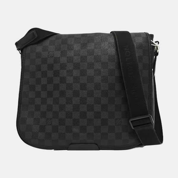 DANIEL Damier Graphite Coated Canvas Gray