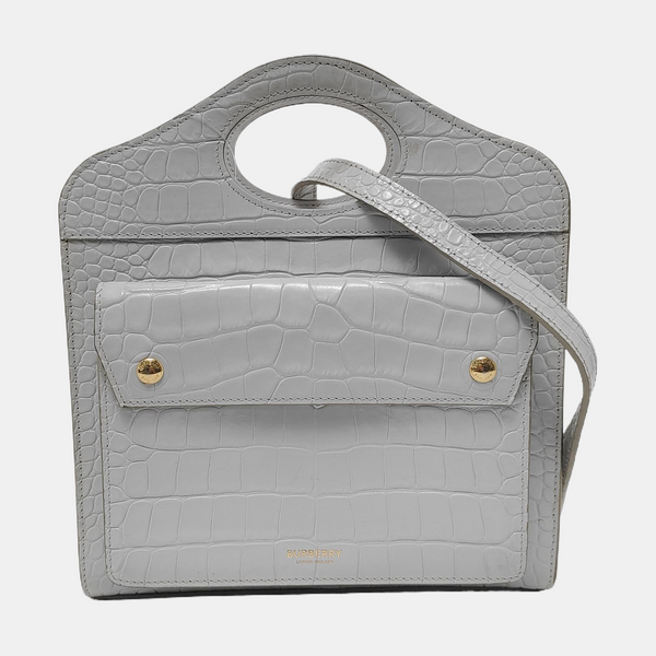 Pocket Mini Calfskin White
