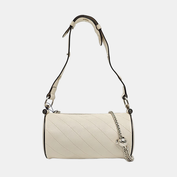 Blondie Mini Quilted Calfskin White