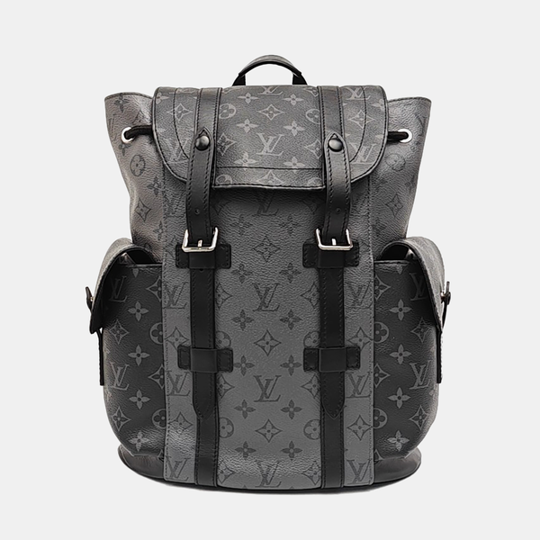 CHRISTOPHER PM Monogram Coated Canvas Gray