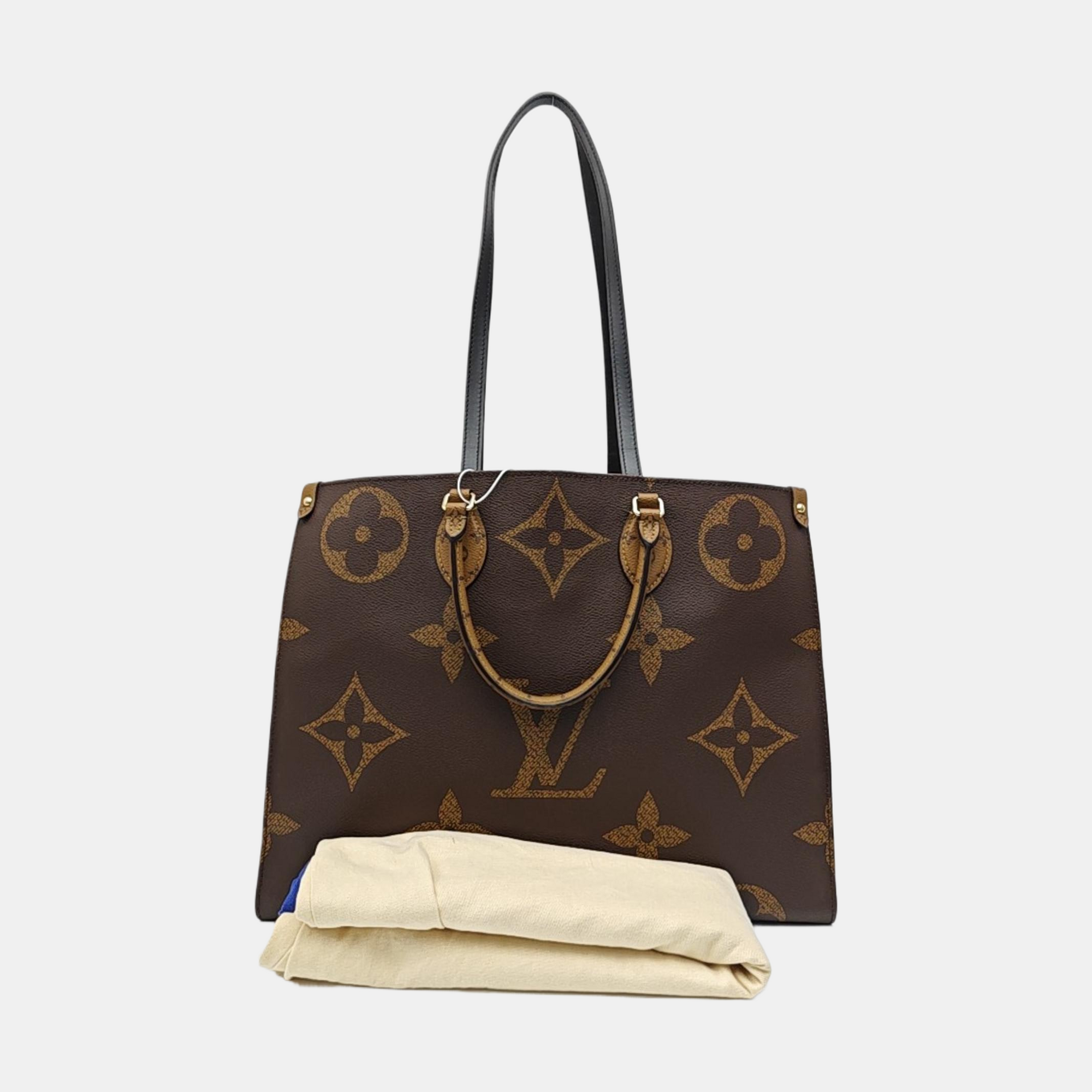 ONTHEGO GM Monogram Coated Canvas Brown