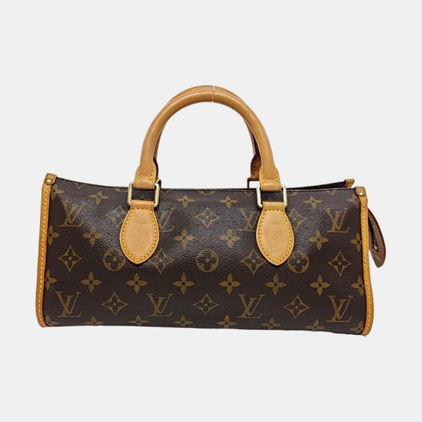 POPINCOURT Monogram Coated Canvas Brown