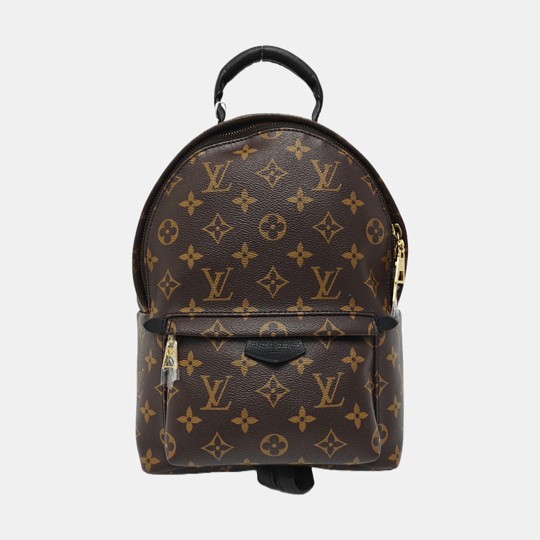 PALM SPRINGS PM Monogram Coated Canvas Brown