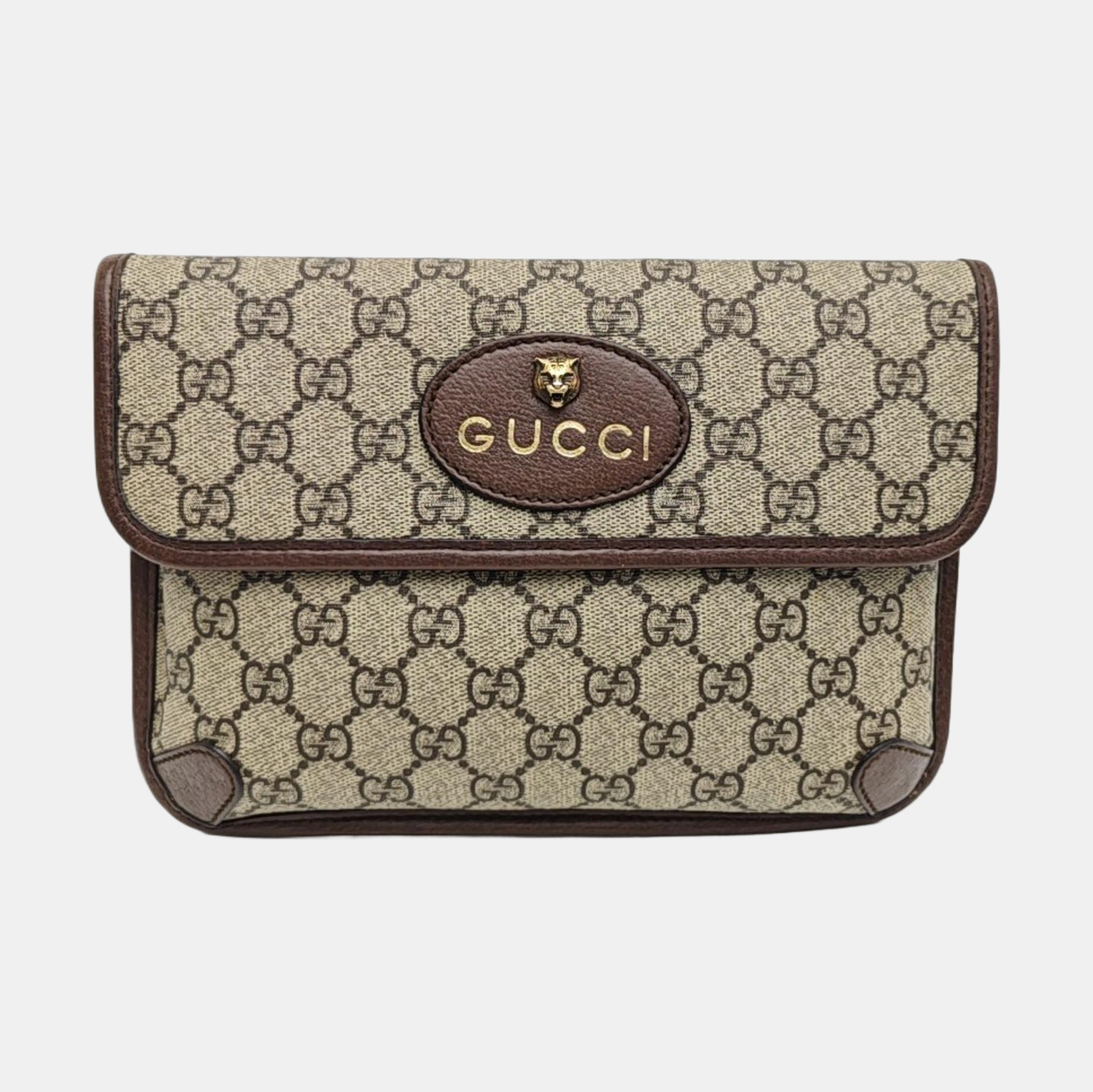 Neo Vintage Monogram Coated Canvas Beige