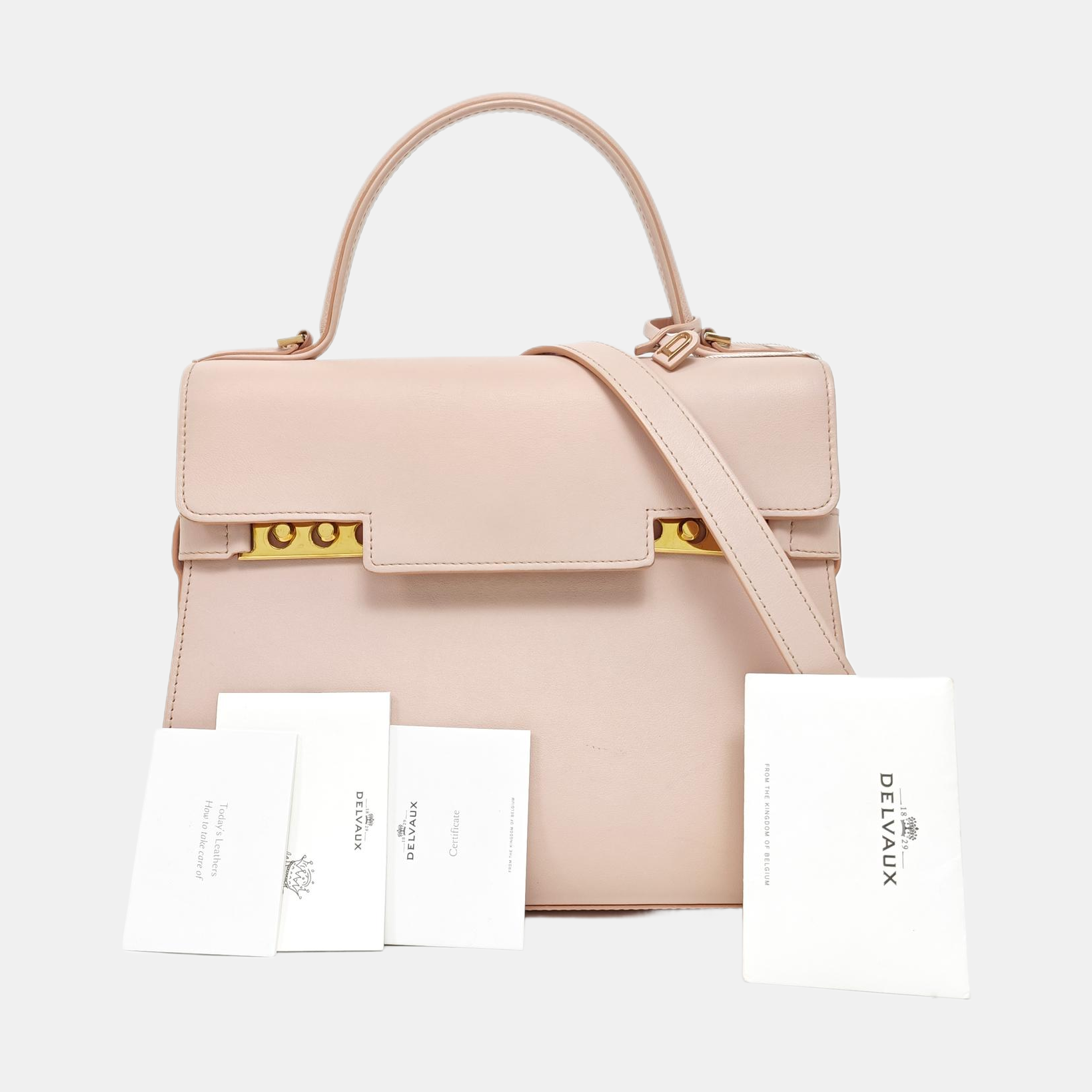 Tempête Medium Calfskin Pink