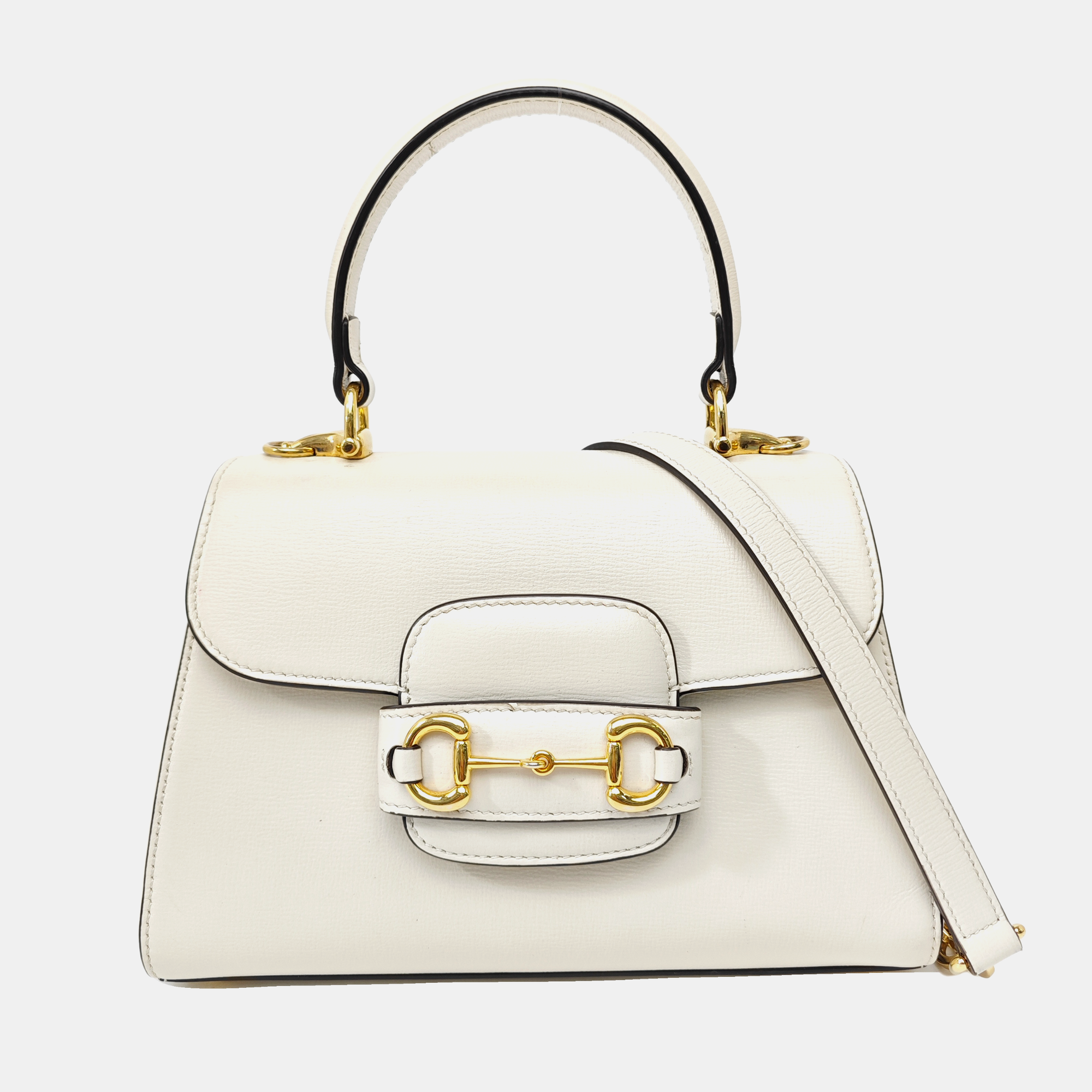 Horsebit 1955 Small Calfskin White