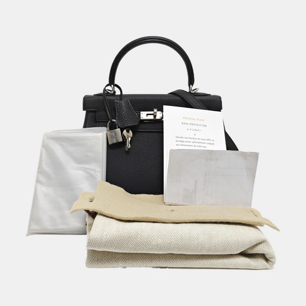 Kelly 25 Togo Black