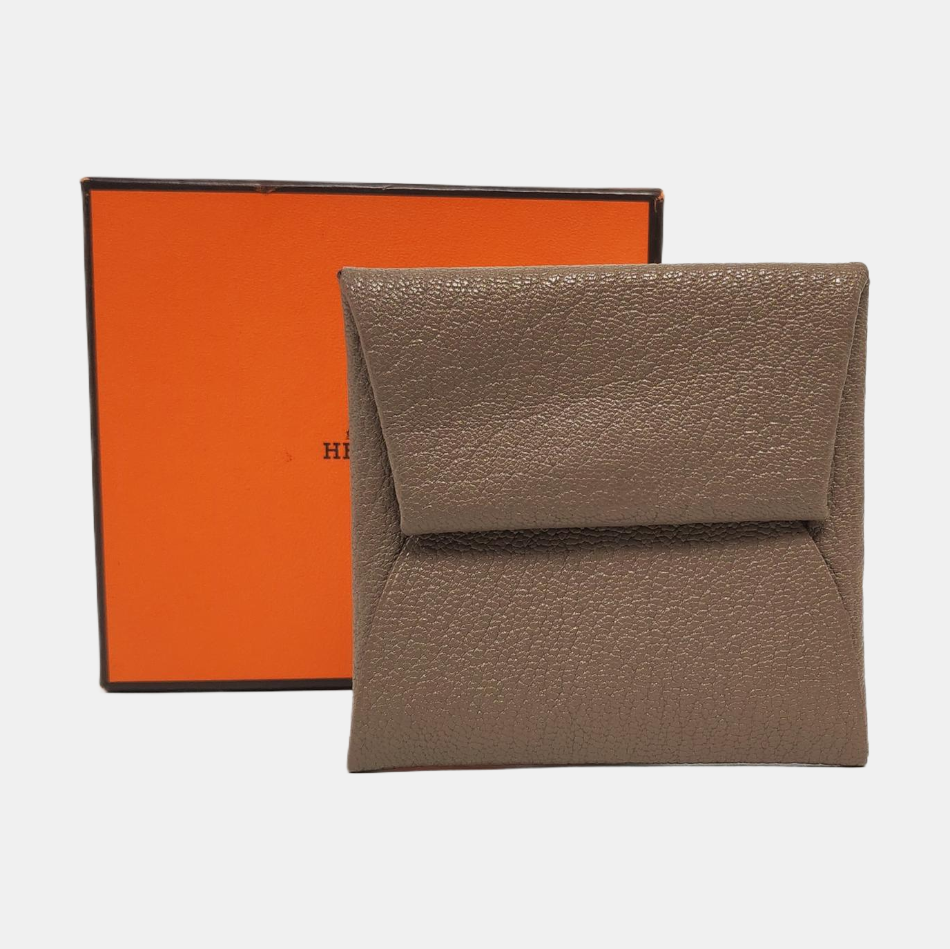 Bastia 18 Chèvre Mysore Gray Card Holder