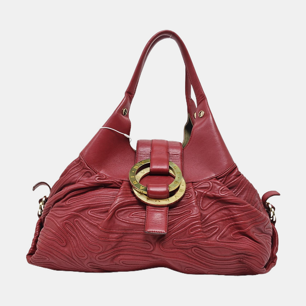 CHANDRA Calfskin Red