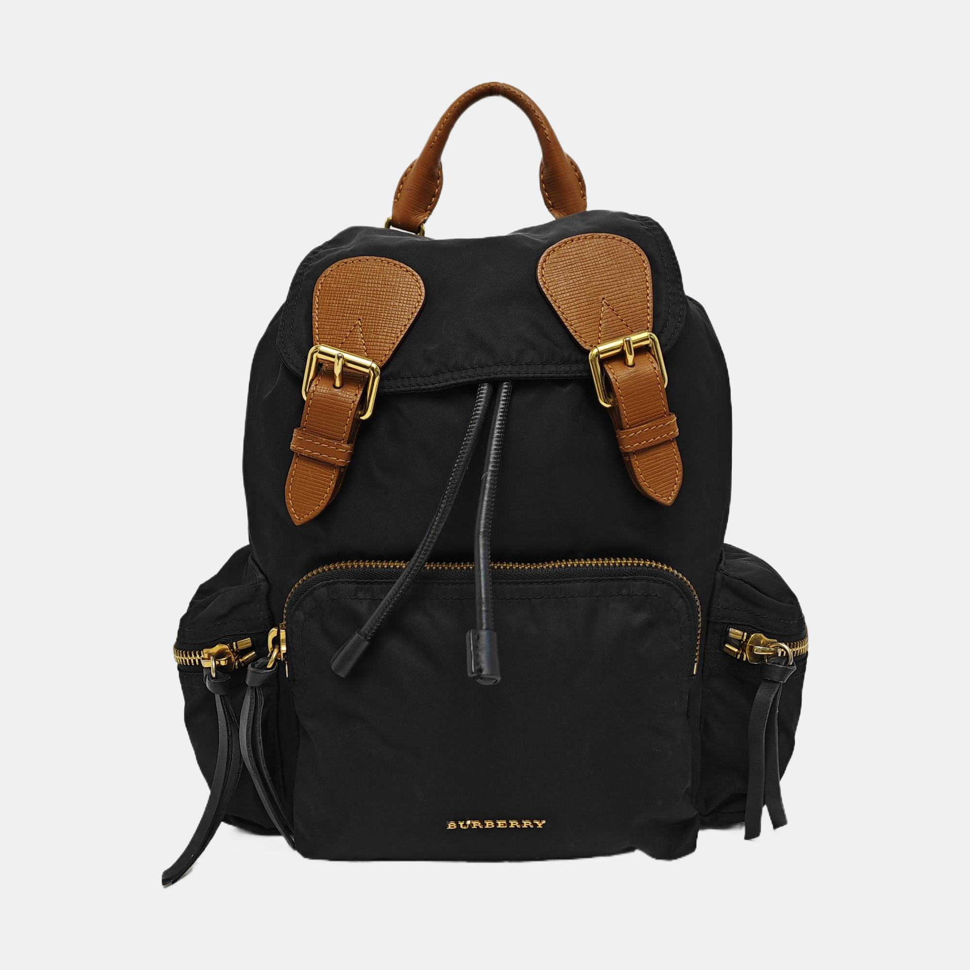 The Rucksack Medium Nylon Black