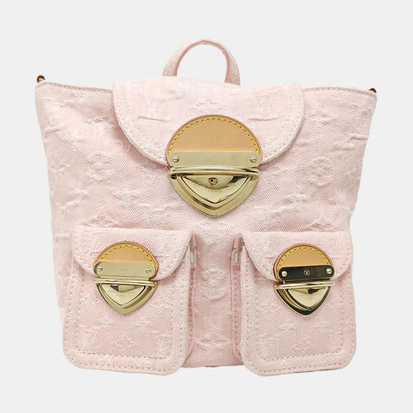 VENICE Monogram Denim Pink