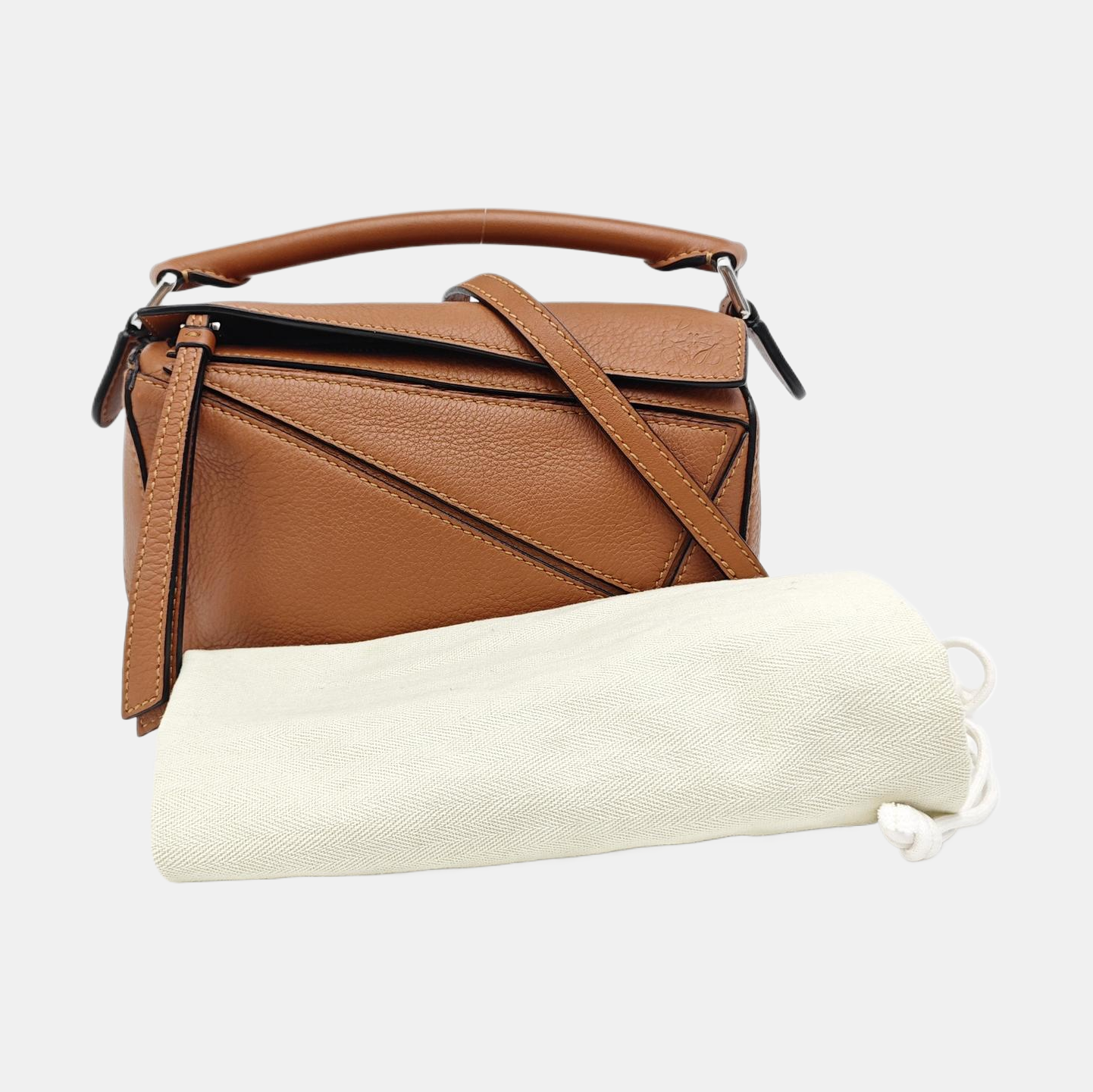 Puzzle Mini Calfskin Brown