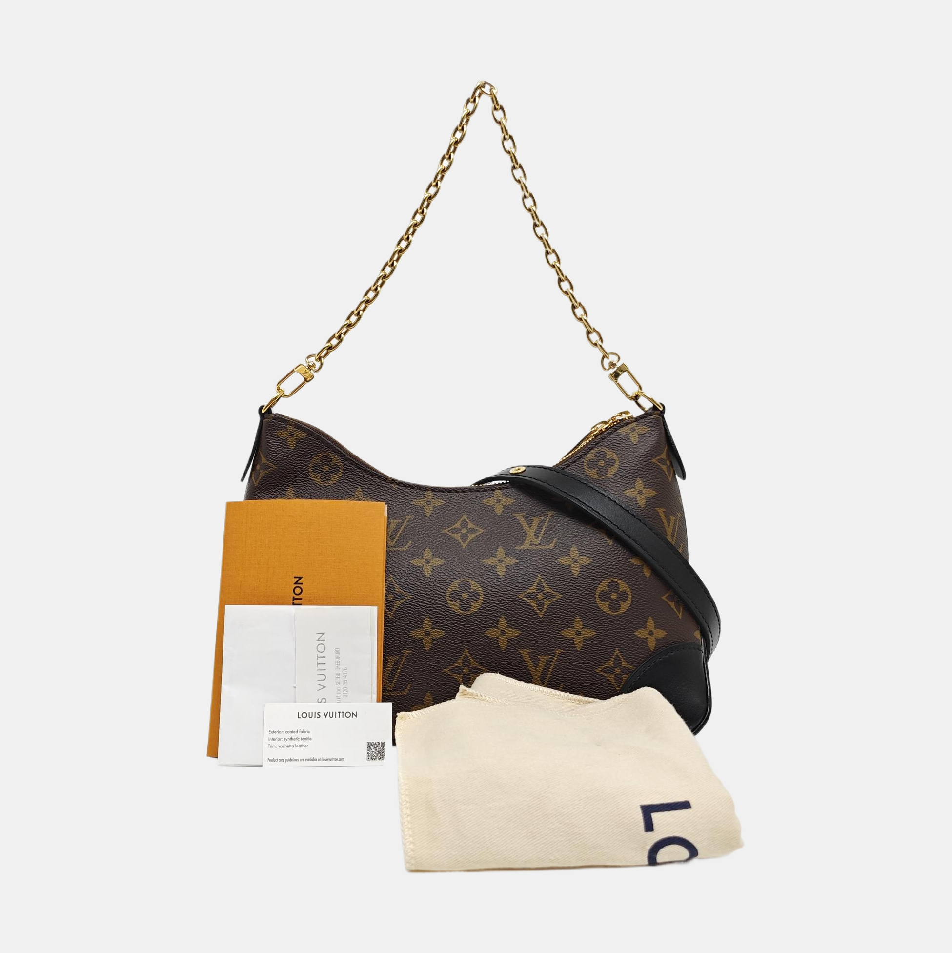 BOULOGNE Monogram Coated Canvas Brown