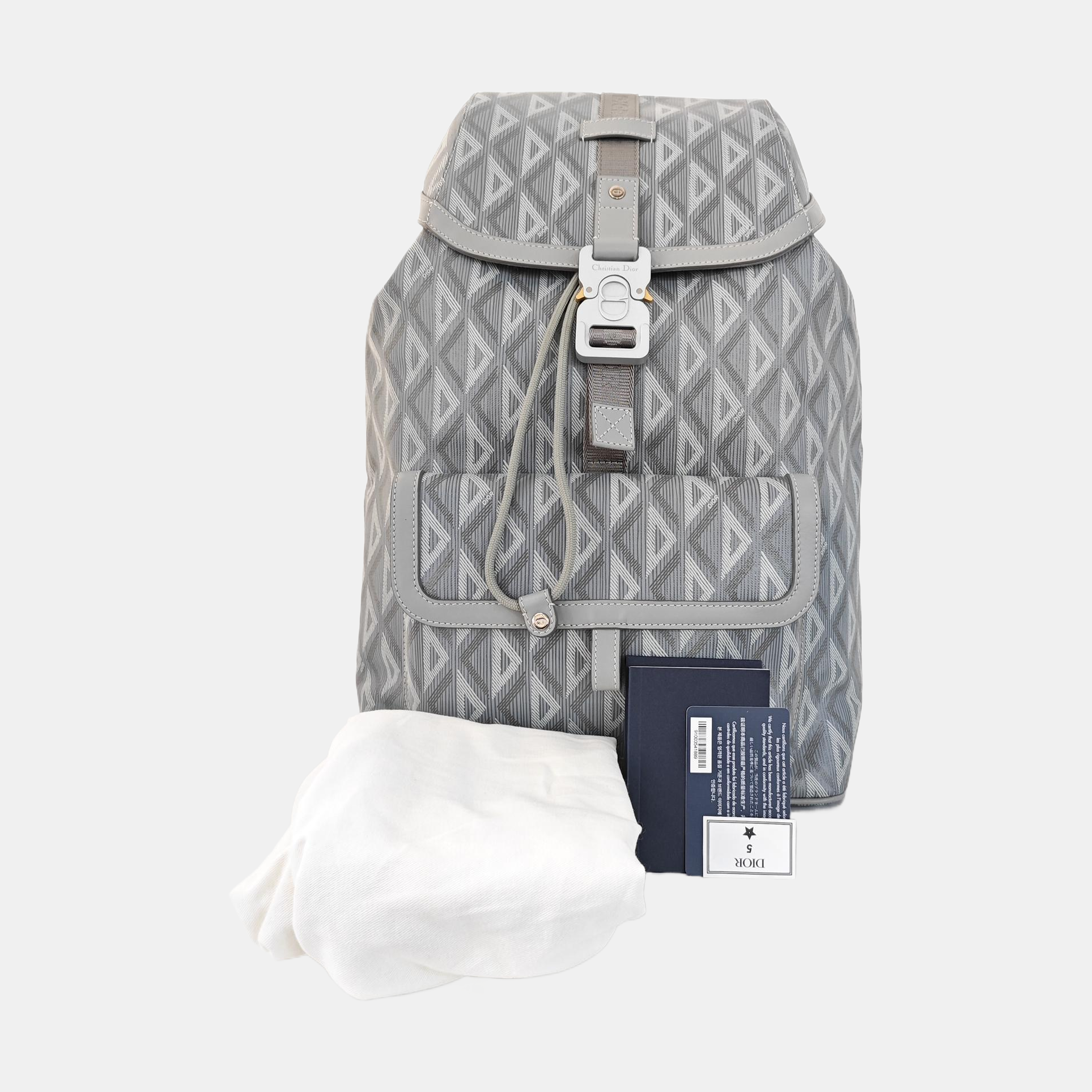 Hit The Road Coated Canvas Gray