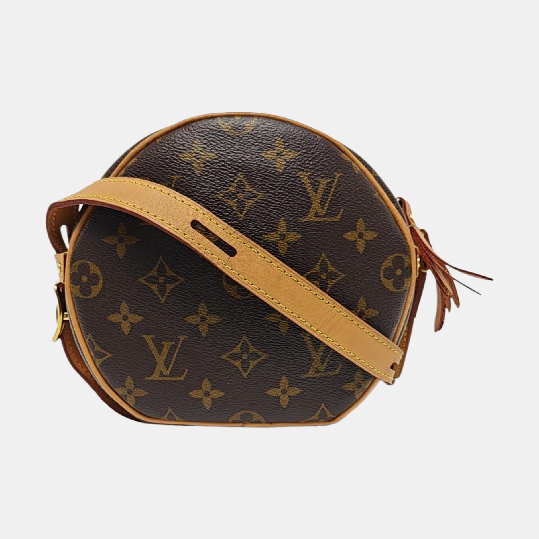 BOITE CHAPEAU PM Monogram Coated Canvas Brown