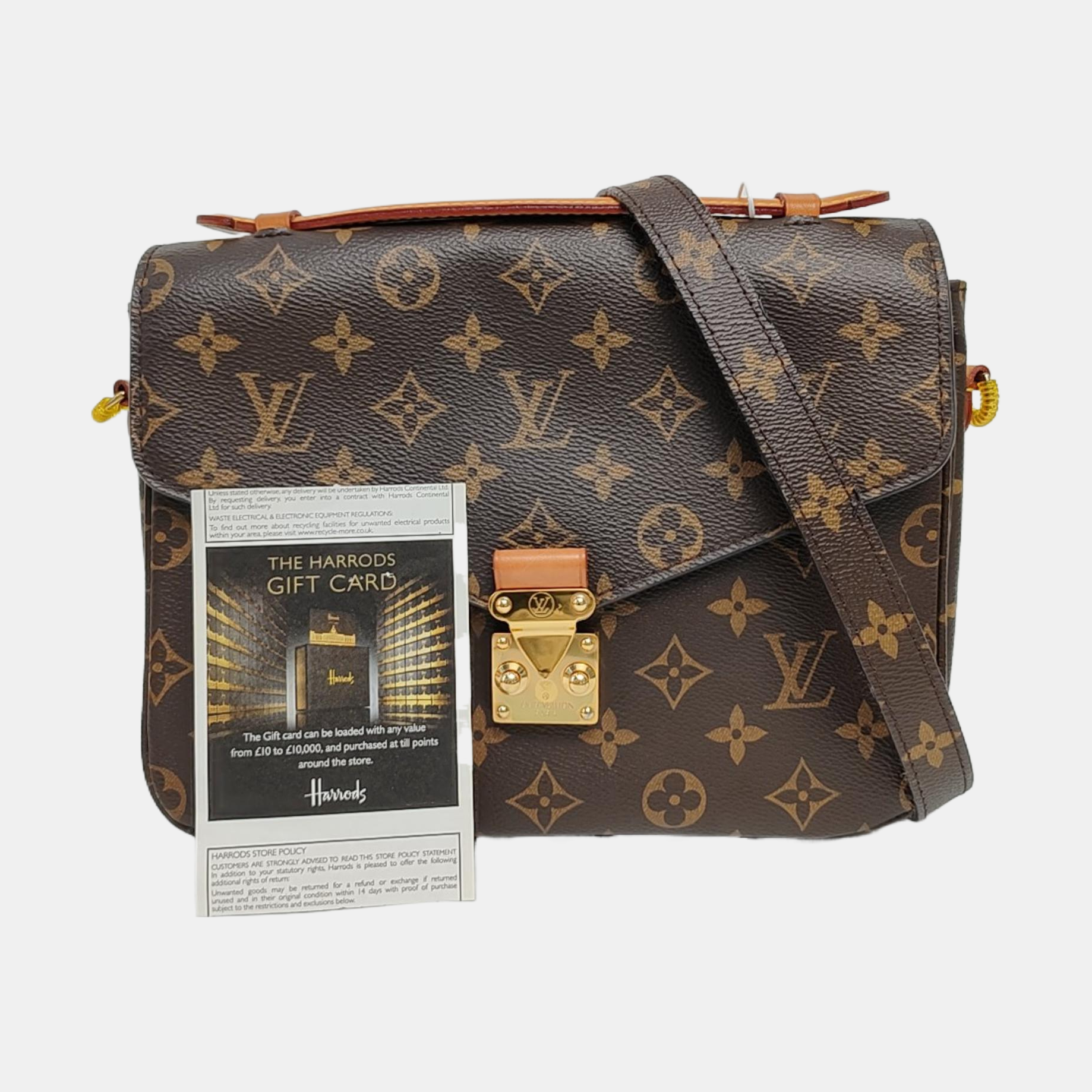 Authenticated pre-owned  MÉTIS MM Monogram Coated Canvas Brown - Shoulder Bag at Looply