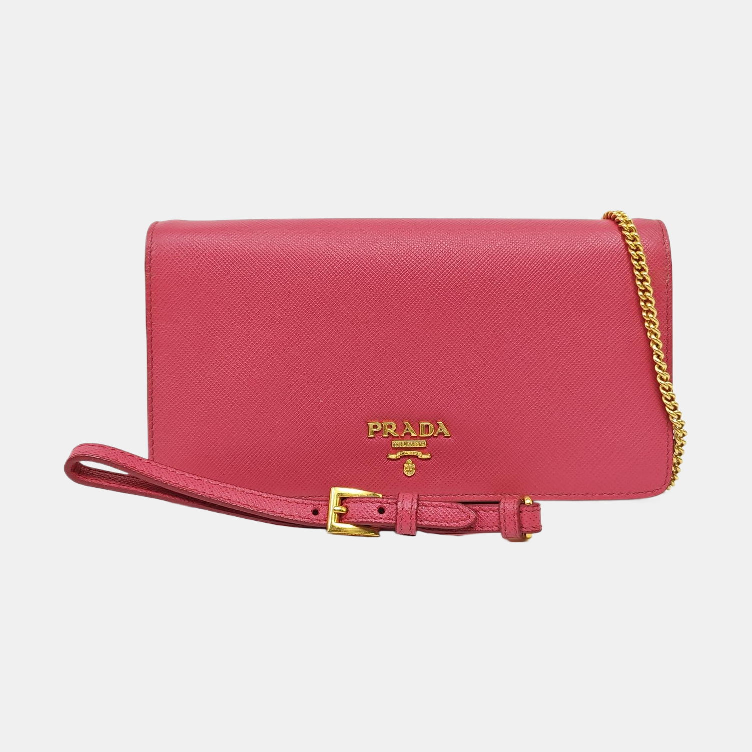 Calfskin Shoulder Bag Mini Red