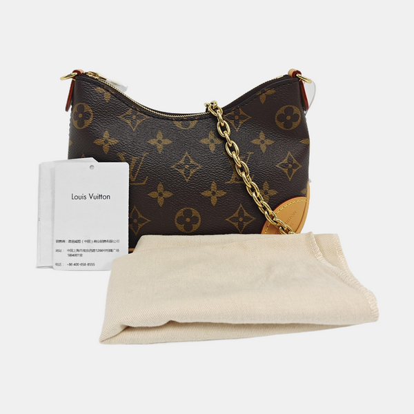 BOULOGNE Nano Monogram Coated Canvas Brown