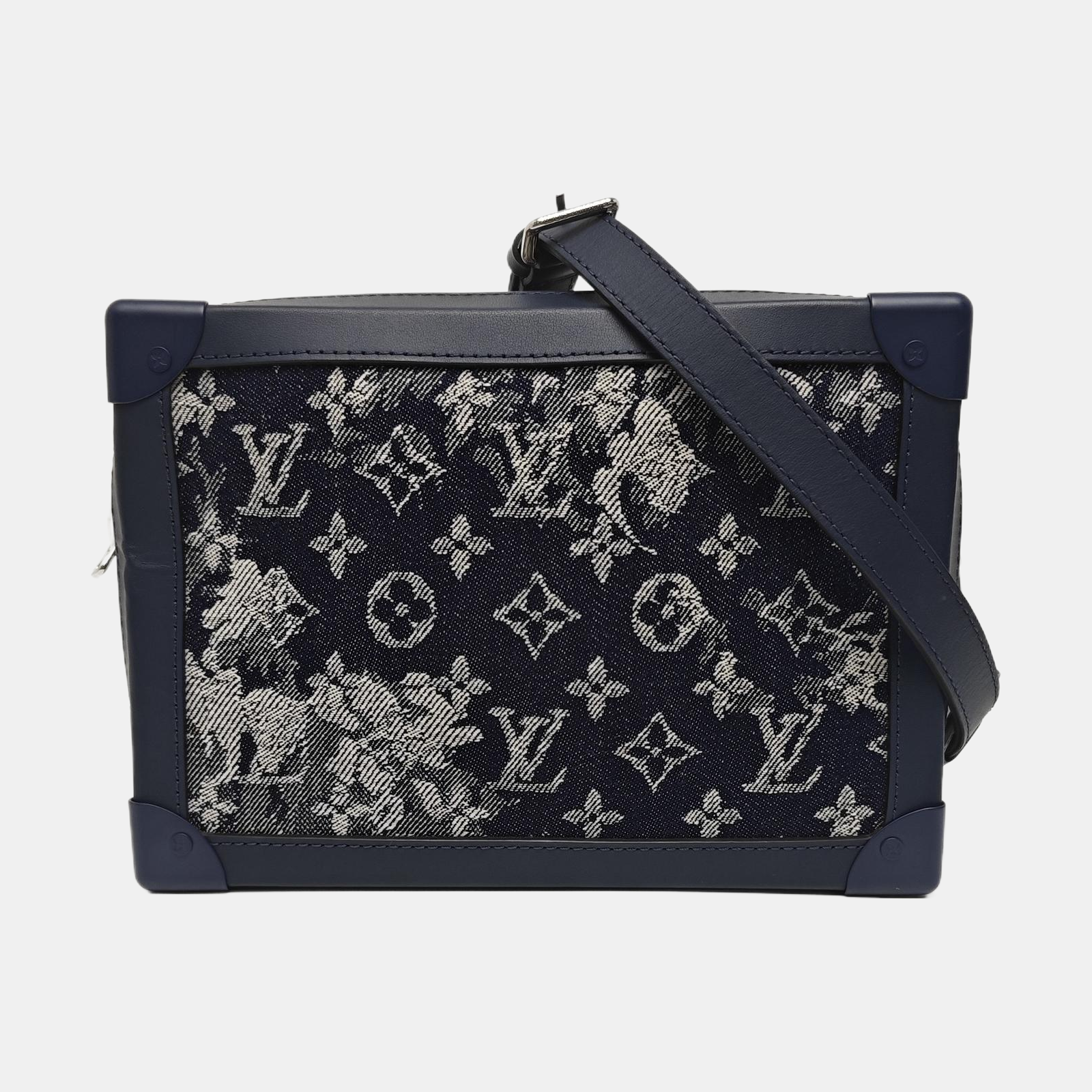SOFT TRUNK Monogram Fabric Blue