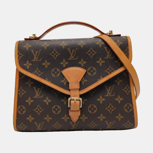 BEL AIR Monogram Coated Canvas Brown