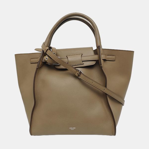 BIG BAG Small Calfskin Brown
