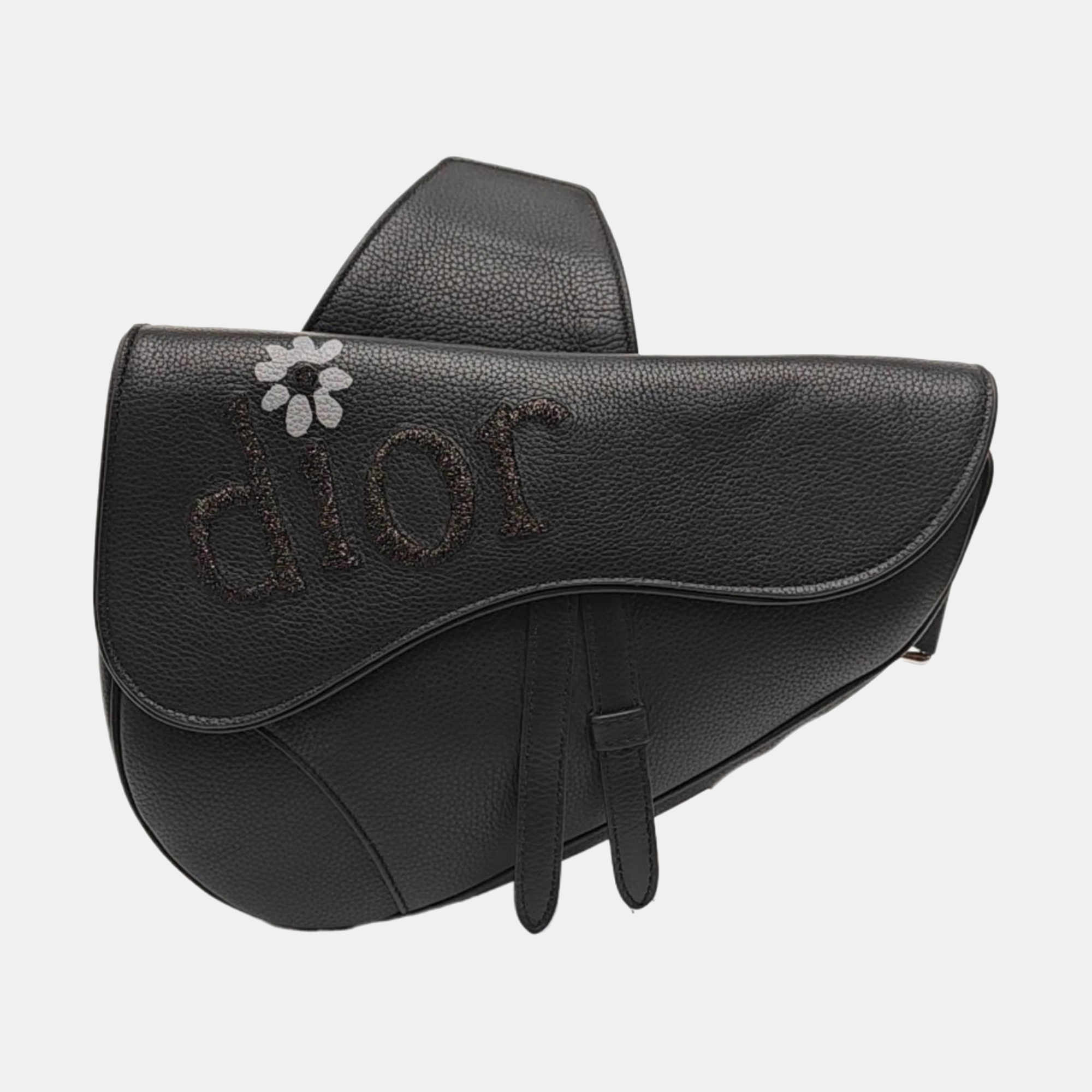 Dior By Erl Medium Calfskin Black
