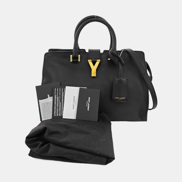 CHYC Y LIGNE Small Calfskin Black