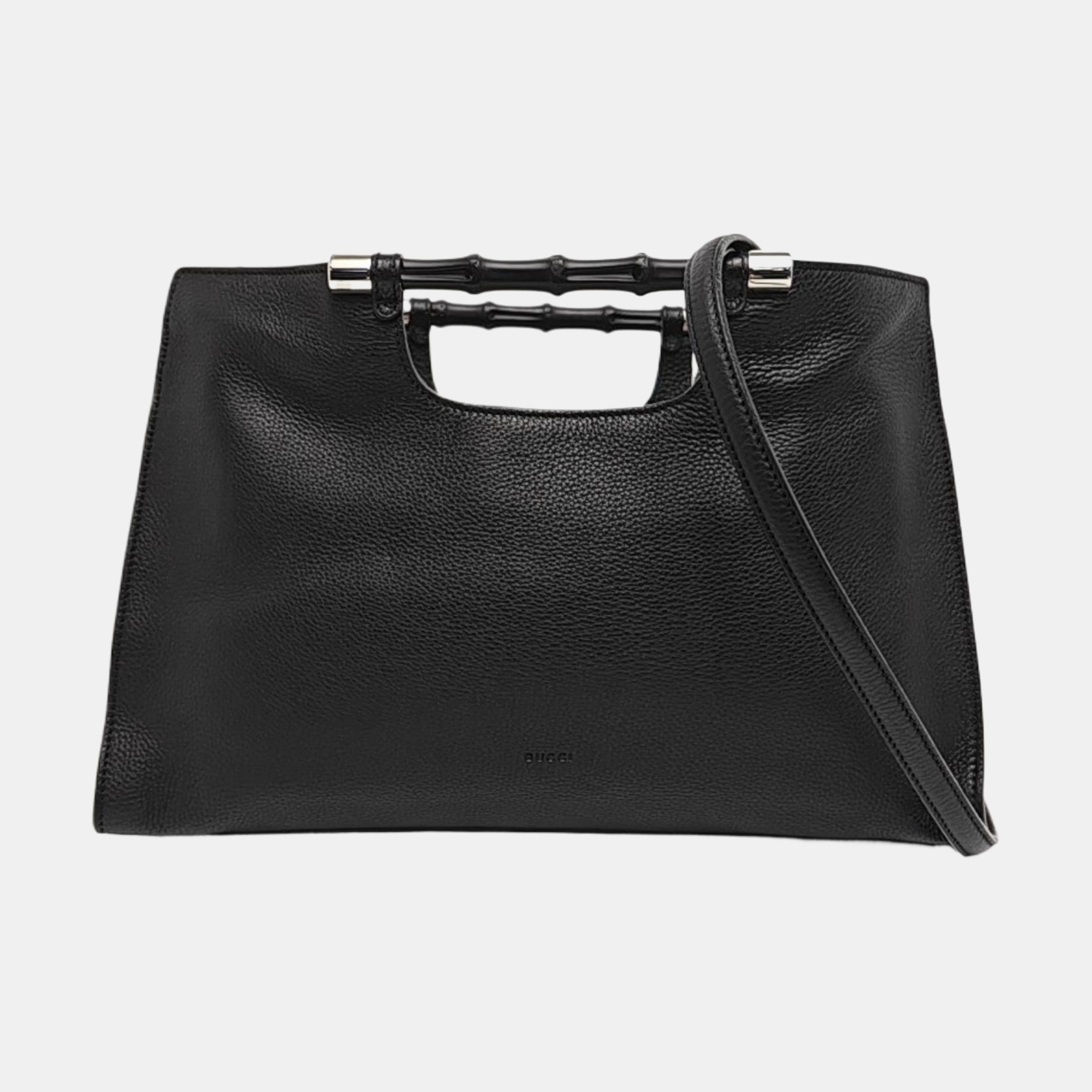 Authenticated pre-owned  Bamboo 1947 Calfskin Black - Shoulder Bag at Looply